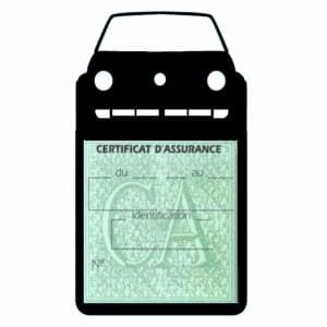 AMG VD50 étui 2 vignette assurance et CT Assurdhésifs® Stickers auto retro