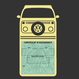 GOLF GTI vignette assurance Volkswagen