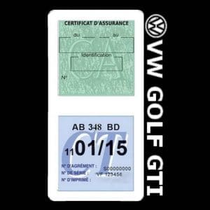 Autocollant Volkswagen VW (d 75mm) – acheter dans la boutique en ligne